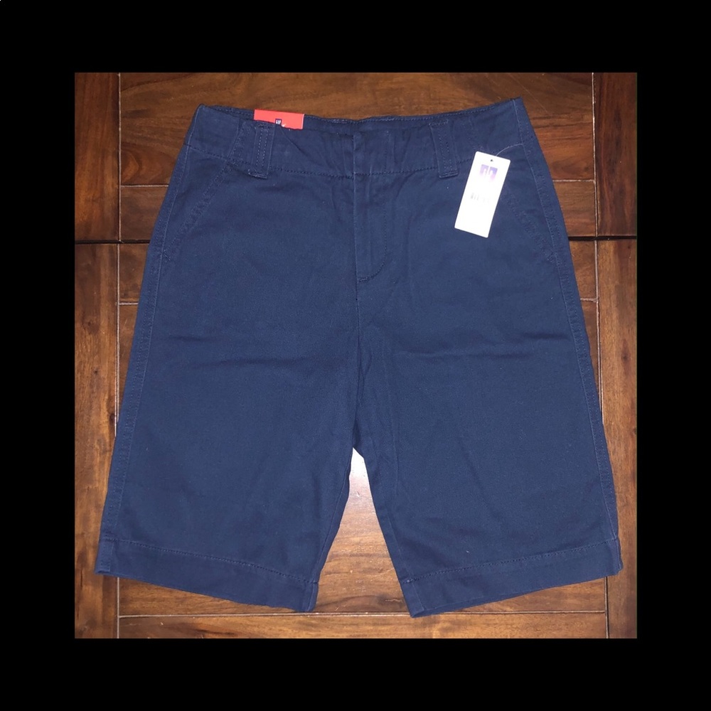 GAP Kids 14 Regular Girls Navy Shorts